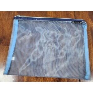Bebe Mesh Zipper Pouch 9" x 11"